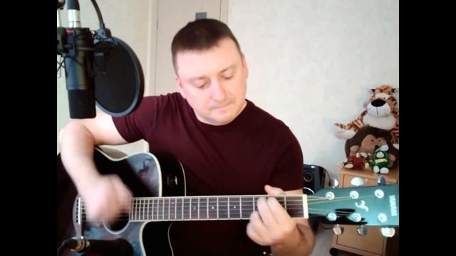 Когда твоя девушка больна. КИНО (кавер на гитаре) смотреть онлайн