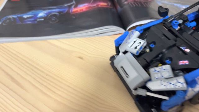 Сборка модели LEGO 42123 Mclaren Senna смотреть онлайн