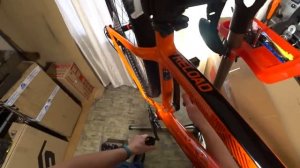 Stinger Reload Pro 29 сборка велосипеда из коробки