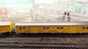 BRAWA. Локомотив со звуком.V100. и Вагоны Roco.BRAWA. Locomotive with sound.V100. and Roco carriages