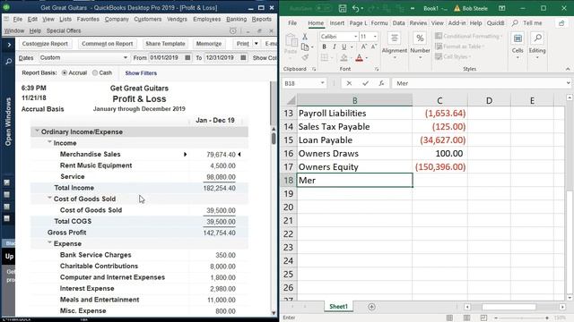 Make Trial Balance From Balance Sheet & Income Statement In Excel смотреть онлайн