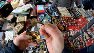 Ищем сокровище на барахолке в Санкт -Петербурге. Блошиный рынок на Удельной