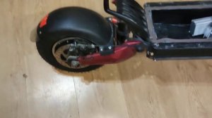 Kugoo G1(City Rider) установка шин 90/65-6  11дюймов