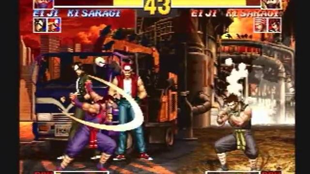 The King of Fighters 95 - gameplay 01 смотреть онлайн