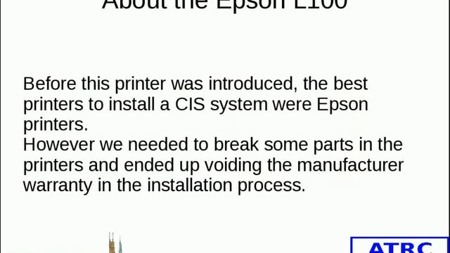 Epson L100 Linux Driver смотреть онлайн