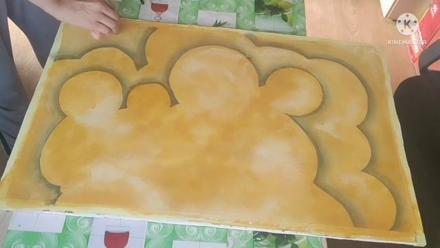 Медовый оникс,имитация камня с помощью интерьерной краски смотреть онлайн