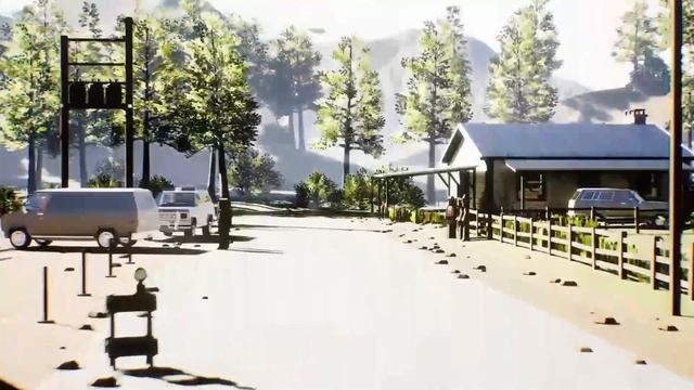 Небольшая тренировка использования ассетов в UE. Не ругать. Слепил из говна и палок ради кайфа. смотреть онлайн