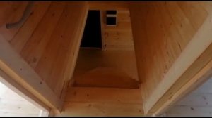 Каркасный дом 6 на 6 2 этажа. Обзор. Строительная компания Новая Дача.