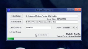 Create ISO Files From Any Folder with Folder2ISO