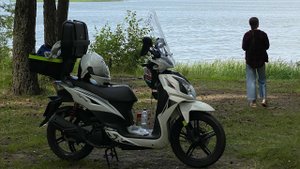 КОРОТКОЕ МОТОПУТЕШЕСТВИЕ В ИСТРУ НА SYM SYMPHONY SR125.