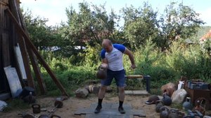 БАТРАЗ ТИБИЛОВ ЖИМ ГИРИ 16КГ ПО БРУКФИЛЬДУ BATRAZ TIBILOV 16KG KETTLEBELL BROOKFIELD'S PRESS