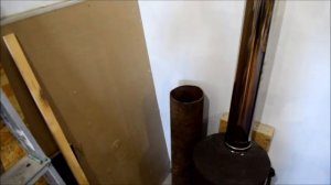 Отопление в столярной мастерской.Чудо печь.