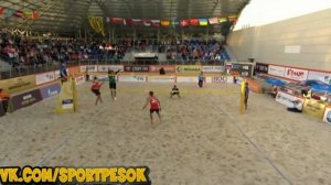 Пляжный волейбол  Вячеслав Красильников и Константин Семенов. Beachvolleyball