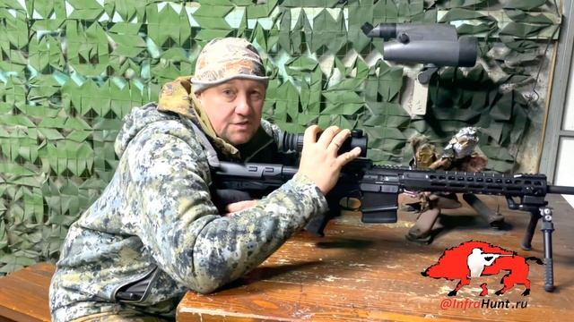 тепловизор RikaNV OVOD 335, установка, пристрелка смотреть онлайн