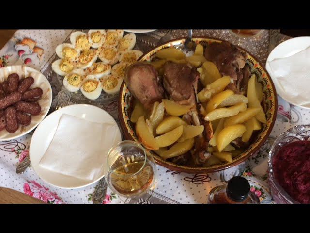Запекаем голень индейки с картофелем в рукаве. Праздничное блюдо в честь дня ЗАЩИТНИКА ОТЕЧЕСТВА