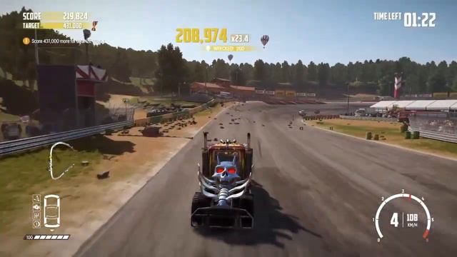 Wreckfest Season Challenge - Doom Rig Road Rage at the Tribend Speedway смотреть онлайн