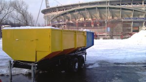 Снегоплавильная машина ОСА-20.01 на дизельном топливе