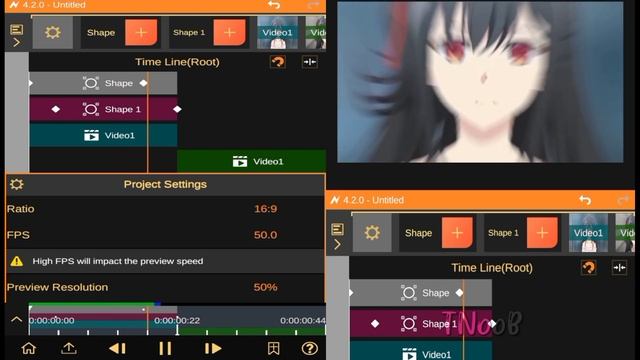 Node video tutorial || Tutorial shake & Zoom in/out | Node video 4.2.0