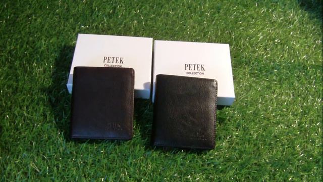 Мужское портмоне клатч кошелёк Petek Collection модель 2284 Black и Coffe. смотреть онлайн