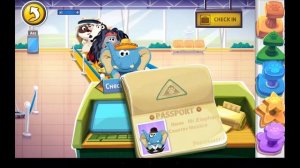 Dr Panda Airport - gameplay video for Kids - Развивающий мультик (игра). Children's cartoon