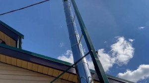 Отопление в загородном доме в 2022 году. Дровяное отопление в деревянном доме.