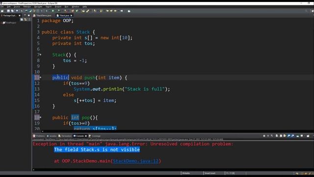 Java Access Control - Private and Public | Java Course in Tamil | Logic First Tamil смотреть онлайн