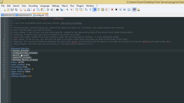 Bukkit: How to Install and Use the Chairs Plugin смотреть онлайн
