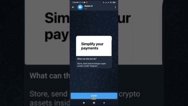 How to create a crypto wallet in less than 60 seconds — Creating TON wallet in Telegram