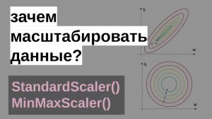 StandardScaler| MinMaxScaler | МАСШТАБИРОВАНИЕ ДАННЫХ | МАШИННОЕ ОБУЧЕНИЕ