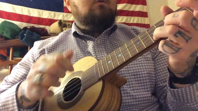 Cold Frosty Morning - 5 string ukulele - clawhammer ukulele