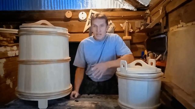 Живые ремесла Поветлужья. Изготовление кадки. Зачем кадке ножки