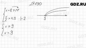 № 190 - Алгебра 9 класс Мерзляк