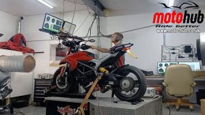 Ducati Hyperstrada 821, Dyno run & ECU Mapping