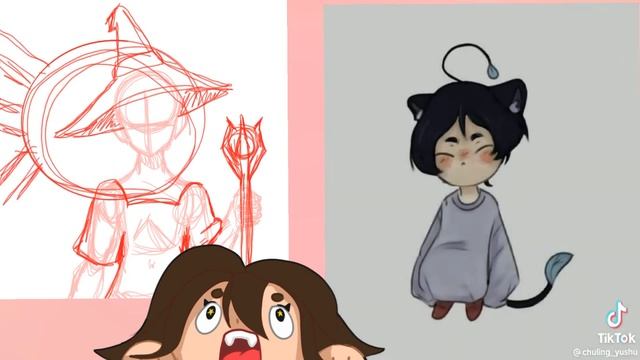 ЧЕЛЛЕДЖ | Рисуем с видео тик тока | смотреть онлайн