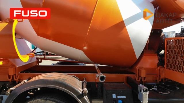 АБС (Автобетоносмеситель) 2 куб. м. на FUSO 8,55 тонн TF EURO 5