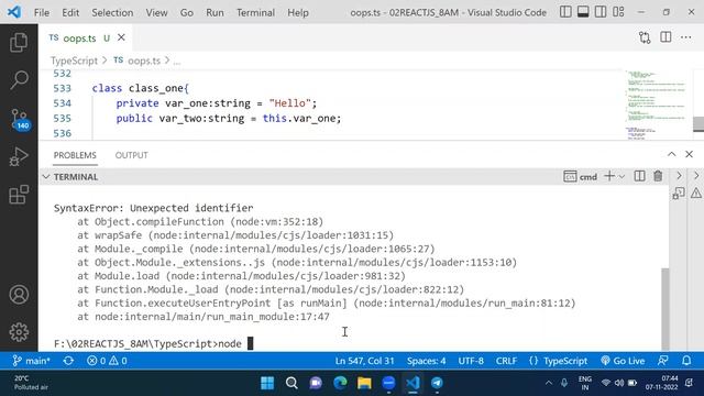 Class 08 || Complete Typescript Tutorial || Sai Sir || Web Development