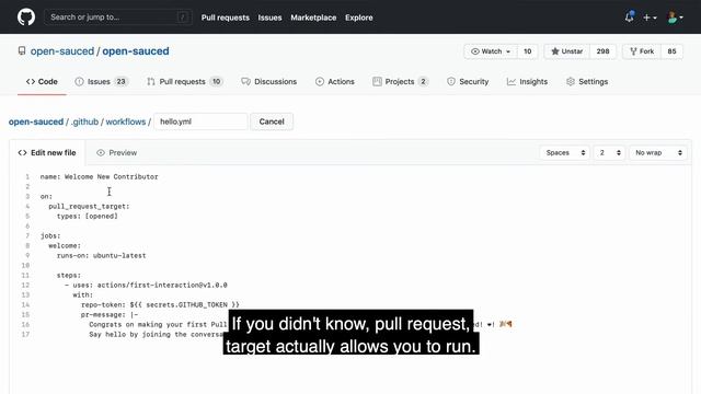 How to Run GitHub Actions on Forks - pull_request_target