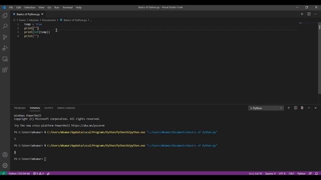 Learn Python   Type Conversion Hindi 1080p HD