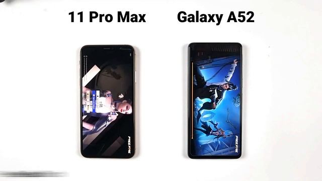 iPhone 11 Pro Max Vs Samsung Galaxy A52 | SPEED TEST смотреть онлайн