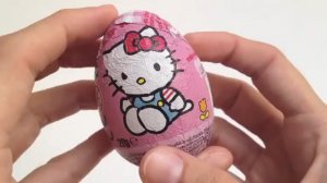 3 Сюрприз Яйца Хелло Китти Игрушки 3 Surprise Eggs Hello Kitty Toys