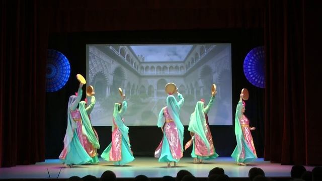 Студия восточного танца «Фархана», группа «Шафран», рук.Марина Седова – Персидский дворцовый тан смотреть онлайн