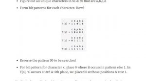 Bitap algorithm for fuzzy matching explained with example