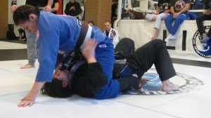 05 03 2017 BJJ Party 6 белые пояса 60+ Семенова Марина VS Бокова Светлана