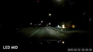VW Tiguan 2 Сравнение освещения фар LED BASIS и LED MID (без FLA)