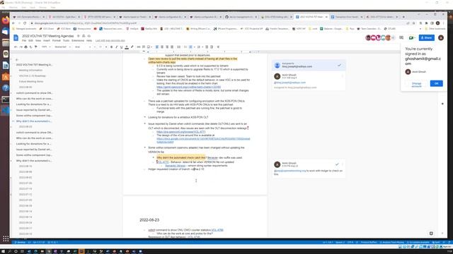 VOLTHA TST Meeting 2022-08-30 смотреть онлайн