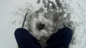 Поклевки окуня под водой на балансир зимой. Зимняя рыбалка 2018.Подводные съемки.