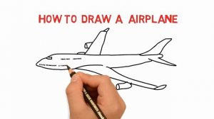 Air plane sketch picture  How to draw a Air plane sketch picture latest video demo tutorial