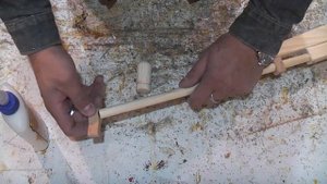 Изготовление снайперской винтовки. Деревянные игрушки. Бизнес в гараже