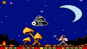 Earthworm Jim Menace 2 the Galaxy (GBC) - Final Boss - Evil Jim