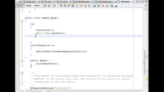 how to: Insert Date in mysql DataBase from Java смотреть онлайн